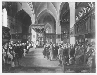 Alexander I of Russia Receiving Homage from the States of Finland